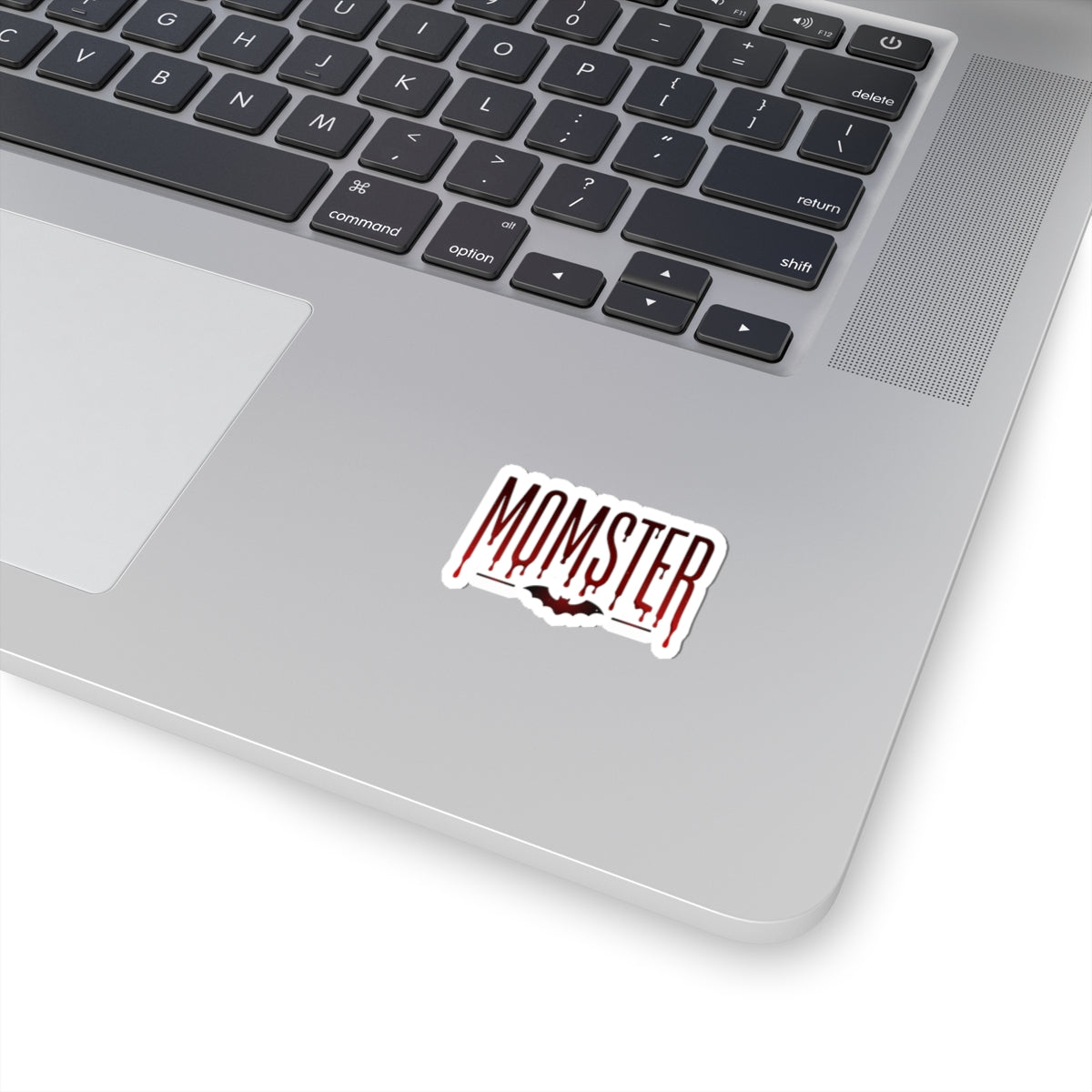 Momster Drip Lettering Kiss-Cut Stickers | Halloween mom, bat graphic