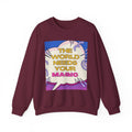 "The World Needs Your Magic" Retro Pop Art Motivational Pullover
