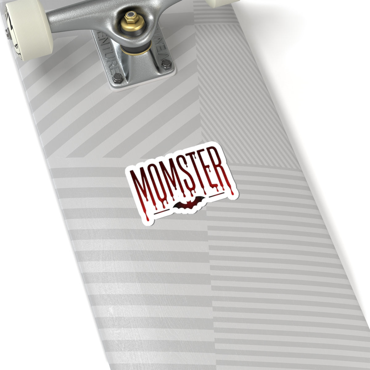 Momster Drip Lettering Kiss-Cut Stickers | Halloween mom, bat graphic