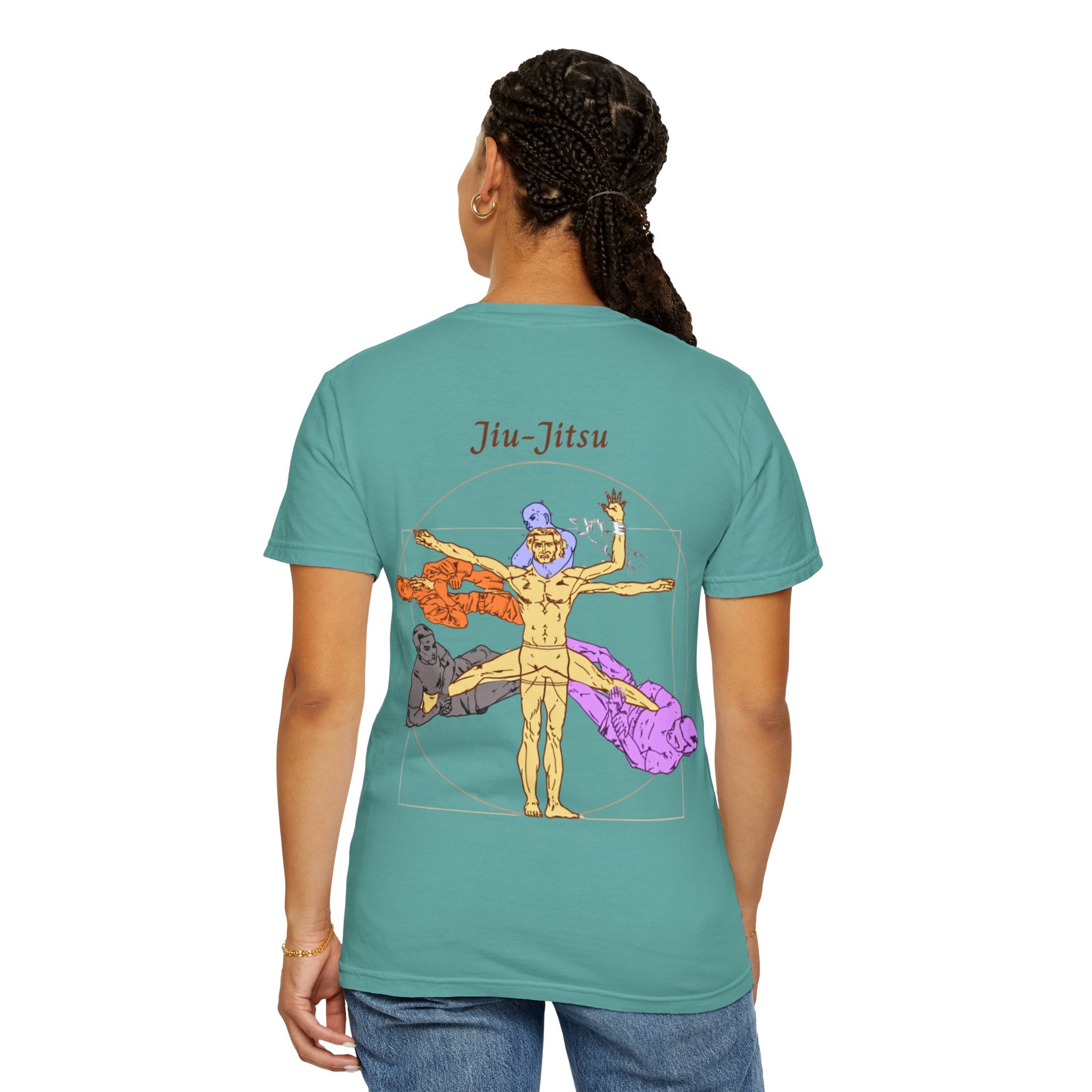 Jiu-Jitsu Vitruvian T-Shirt — The Gentlre Art Graphic Tee