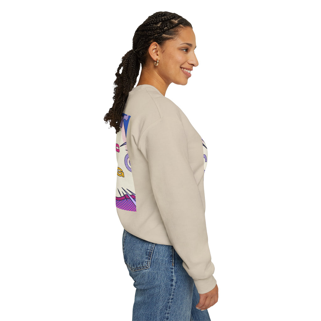 "The World Needs Your Magic" Retro Pop Art Motivational Pullover