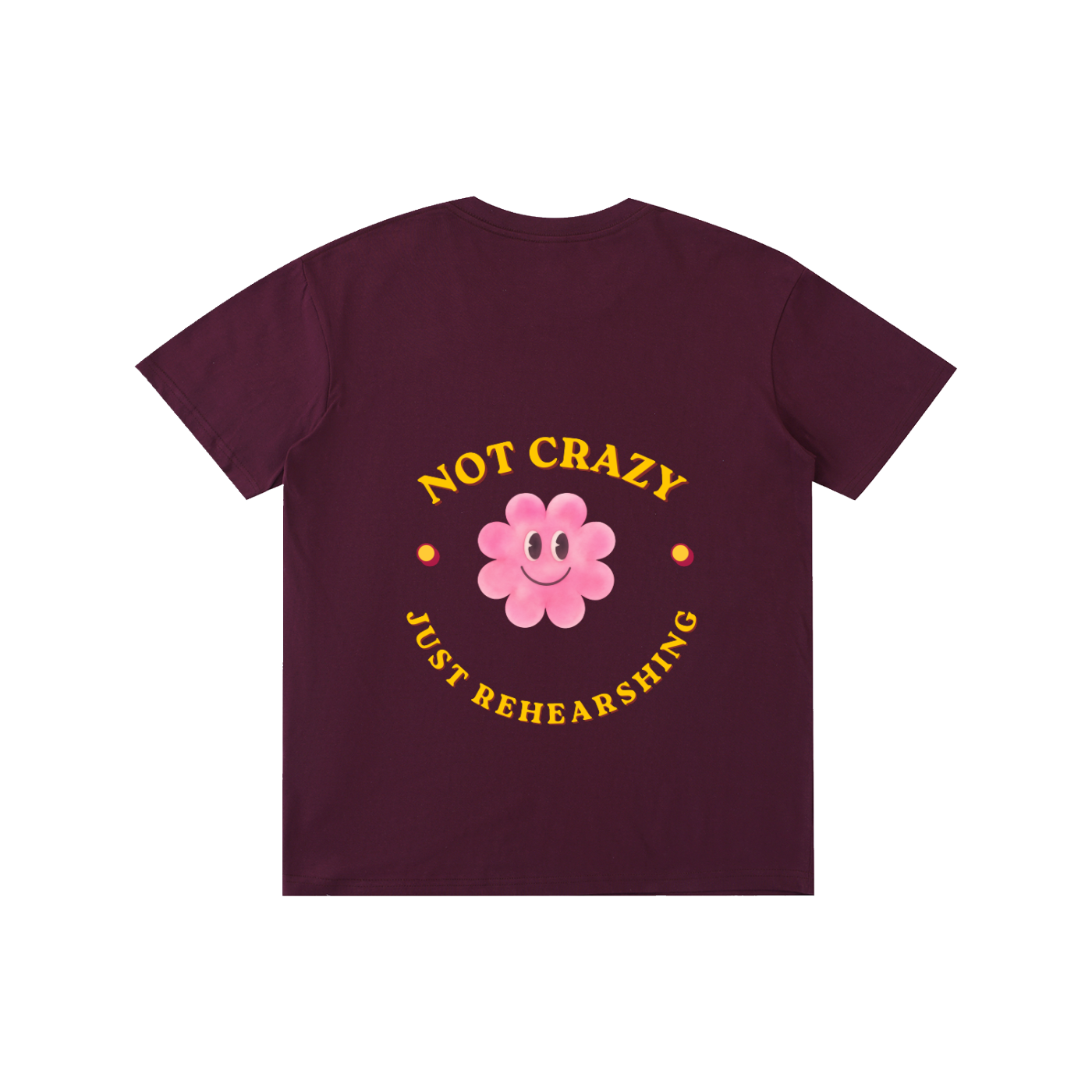 NOT CRAZY JUST REHEARSING Pure Cotton Unisex T-Shirt