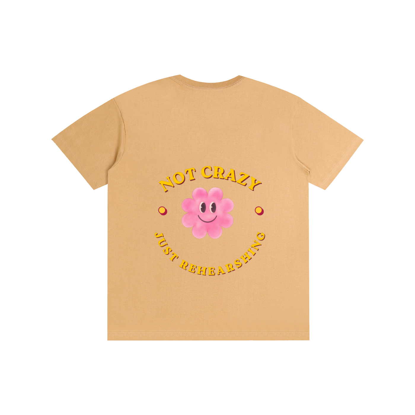 NOT CRAZY JUST REHEARSING Pure Cotton Unisex T-Shirt