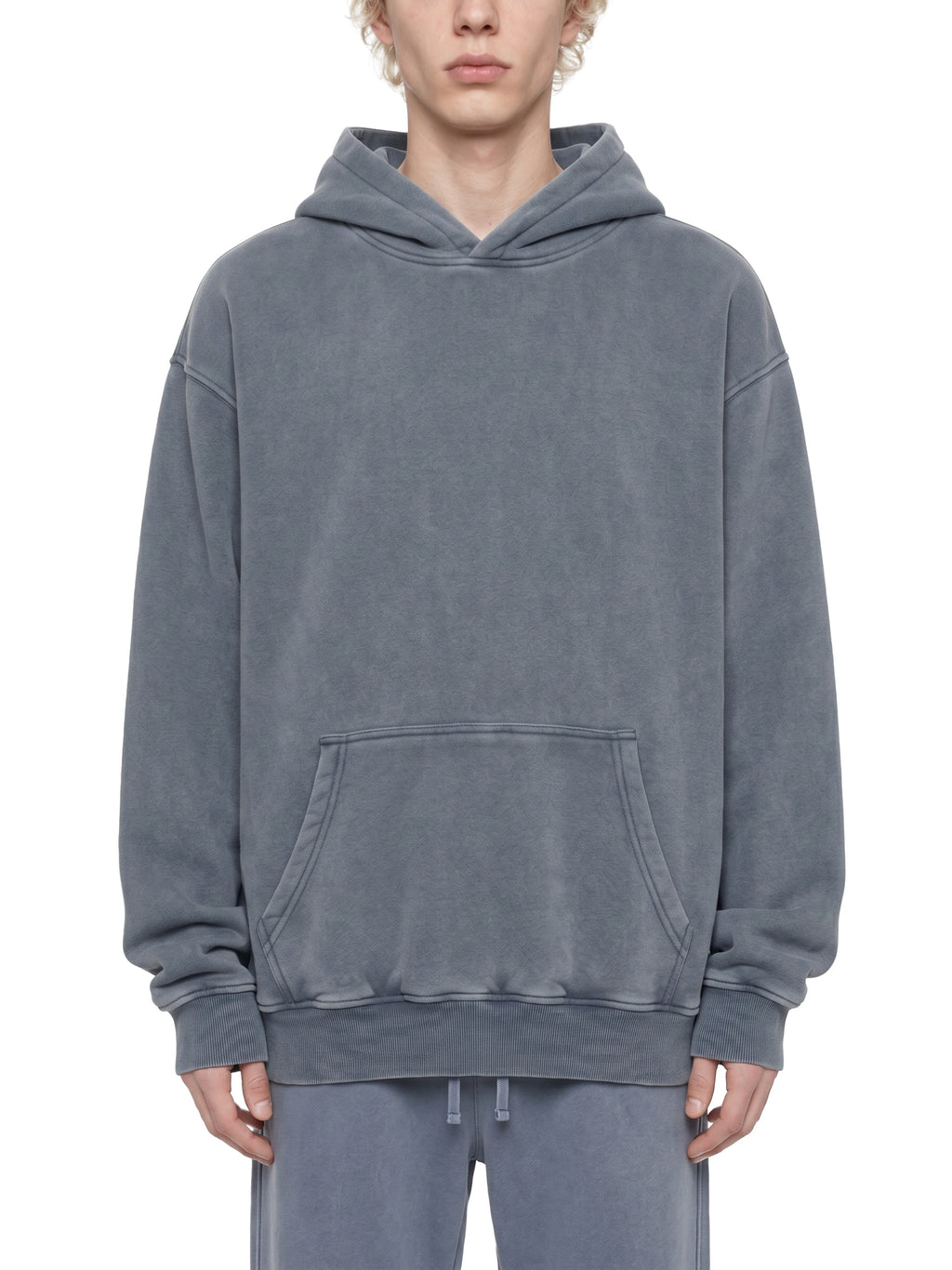 Blue Tree Music School Snow Wash Fleece Oversize Hoodie