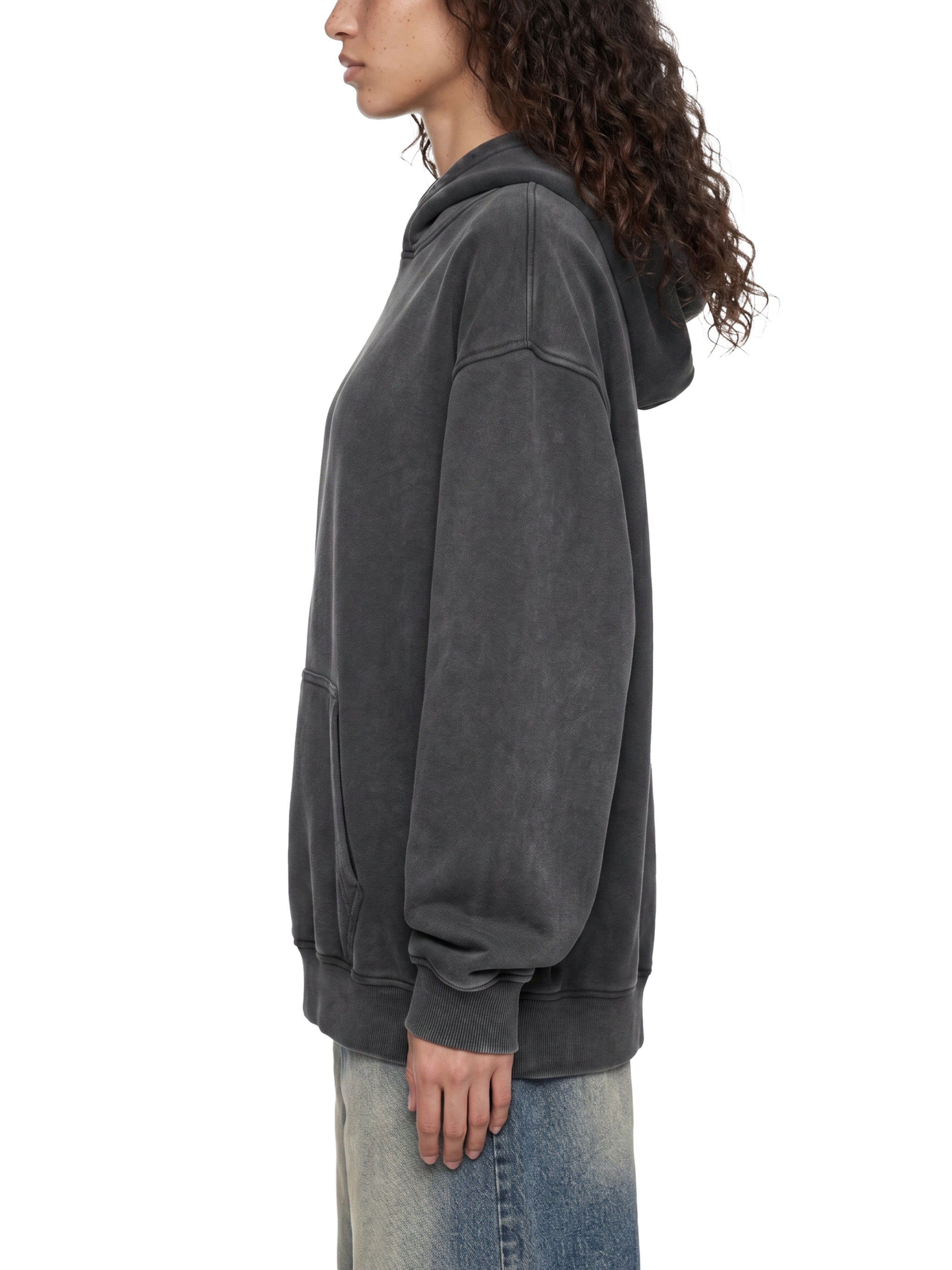 Blue Tree Music School Snow Wash Fleece Oversize Hoodie